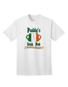 Stylish and Authentic Paddy's Irish Pub Adult T-Shirt by TooLoud-Mens T-shirts-TooLoud-White-Small-Davson Sales