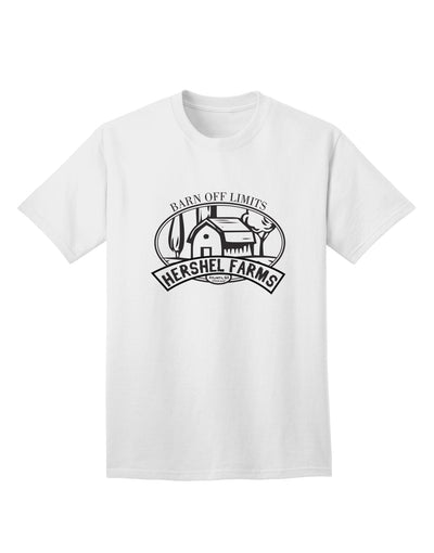 Stylish and Comfortable Hershel Farms Adult T-Shirt by TooLoud-Mens T-shirts-TooLoud-White-Small-Davson Sales