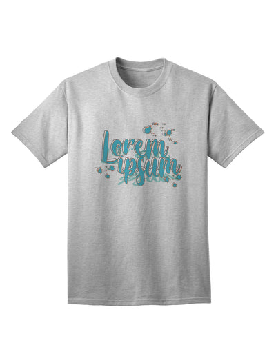 Stylish and Comfortable Lorem Ipsum Adult T-Shirt from TooLoud-Mens T-shirts-TooLoud-AshGray-Small-Davson Sales