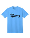 Stylish and Comfortable Sports Tail Script Adult T-Shirt for Moms - A Must-Have from TooLoud-Mens T-shirts-TooLoud-Aquatic-Blue-Small-Davson Sales