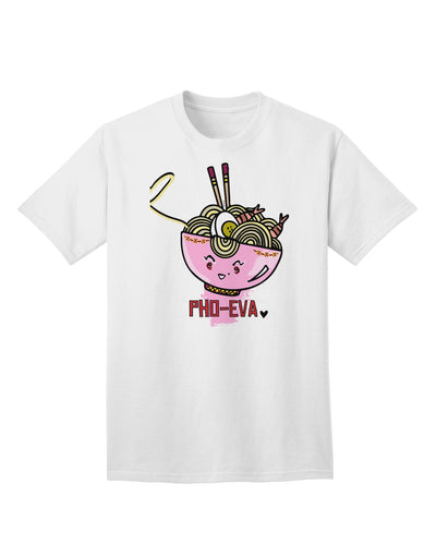 Stylish and Coordinated: Pho Eva Pink Pho Bowl Adult T-Shirt by TooLoud-Mens T-shirts-TooLoud-White-Small-Davson Sales