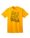 Stylish and Enchanting Adult She's My Witch T-Shirt-Mens T-shirts-TooLoud-Gold-Small-Davson Sales