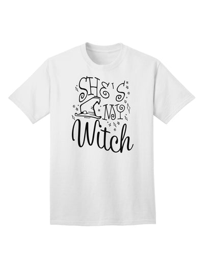 Stylish and Enchanting Adult She's My Witch T-Shirt-Mens T-shirts-TooLoud-White-Small-Davson Sales