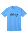 Stylish and Enchanting Always Magic Symbol Cursive Adult T-Shirt by TooLoud-Mens T-shirts-TooLoud-Aquatic-Blue-Small-Davson Sales