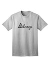 Stylish and Enchanting Always Magic Symbol Cursive Adult T-Shirt by TooLoud-Mens T-shirts-TooLoud-AshGray-Small-Davson Sales