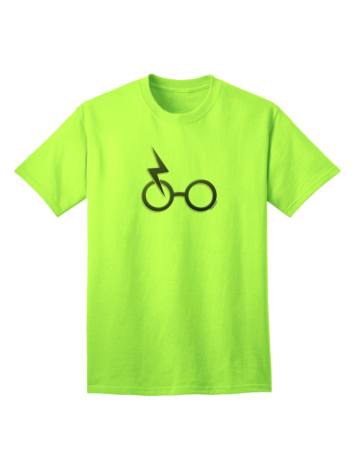 Stylish and Enchanting Magic Glasses Adult T-Shirt by TooLoud-Mens T-shirts-TooLoud-Neon-Green-Small-Davson Sales