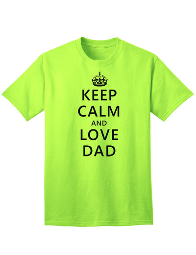 Stylish and Endearing Adult T-Shirt for Father's Day-Mens T-shirts-TooLoud-Neon-Green-Small-Davson Sales