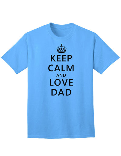 Stylish and Endearing Adult T-Shirt for Father's Day-Mens T-shirts-TooLoud-Aquatic-Blue-Small-Davson Sales