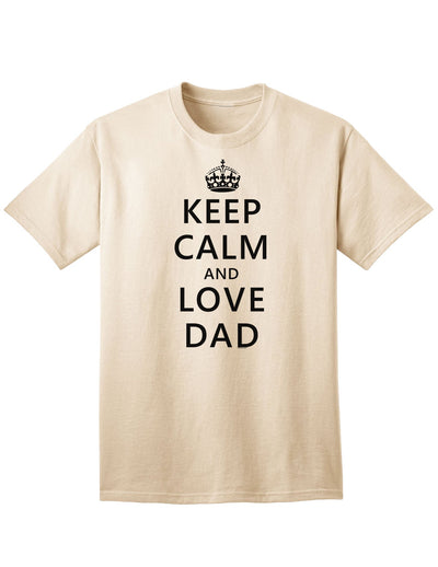 Stylish and Endearing Adult T-Shirt for Father's Day-Mens T-shirts-TooLoud-Natural-Small-Davson Sales