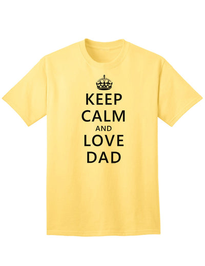 Stylish and Endearing Adult T-Shirt for Father's Day-Mens T-shirts-TooLoud-Yellow-Small-Davson Sales