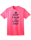 Stylish and Endearing Adult T-Shirt for Father's Day-Mens T-shirts-TooLoud-Neon-Pink-Small-Davson Sales