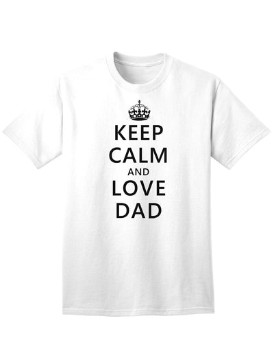 Stylish and Endearing Adult T-Shirt for Father's Day-Mens T-shirts-TooLoud-White-Small-Davson Sales