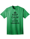 Stylish and Endearing Grandpa-themed Adult T-Shirt for a Serene and Affectionate Look-Mens T-shirts-TooLoud-Kelly-Green-Small-Davson Sales