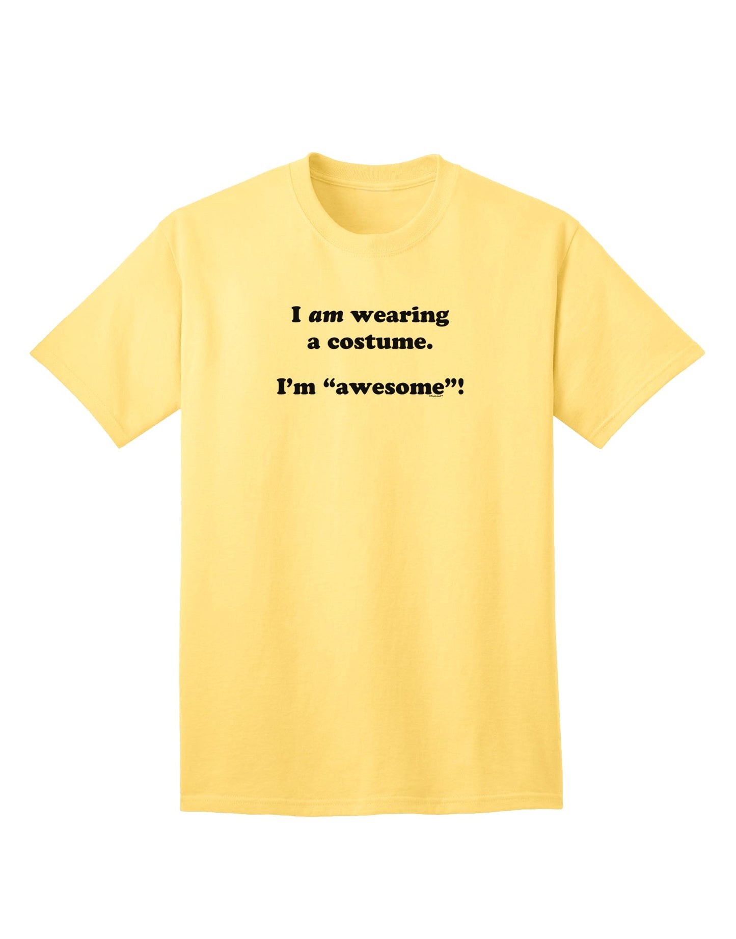 Stylish and Expressive Adult T-Shirt for Costume Enthusiasts-Mens T-shirts-TooLoud-Yellow-Small-Davson Sales