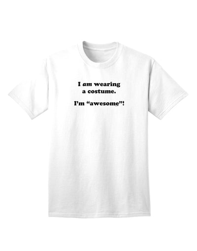 Stylish and Expressive Adult T-Shirt for Costume Enthusiasts-Mens T-shirts-TooLoud-White-Small-Davson Sales