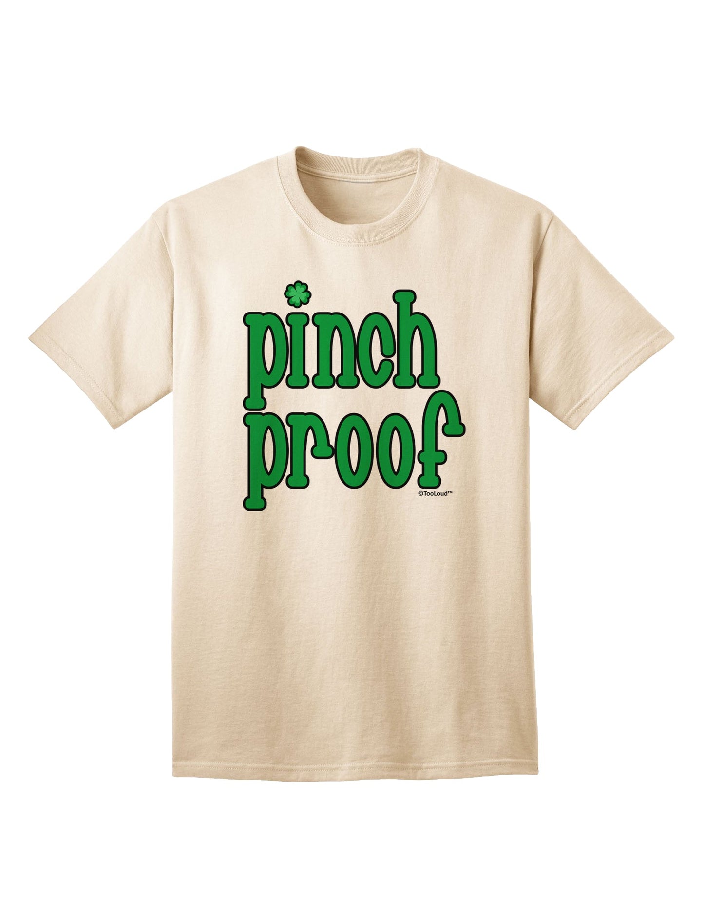 Stylish and Festive St. Patrick's Day Adult T-Shirt by TooLoud-Mens T-shirts-TooLoud-Natural-Small-Davson Sales