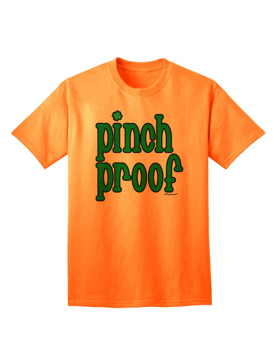 Stylish and Festive St. Patrick's Day Adult T-Shirt by TooLoud-Mens T-shirts-TooLoud-Neon-Orange-Small-Davson Sales