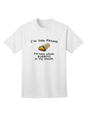 Stylish and Humorous Adult T-Shirt - I'm Into Fitness Burrito by TooLoud-Mens T-shirts-TooLoud-White-Small-Davson Sales