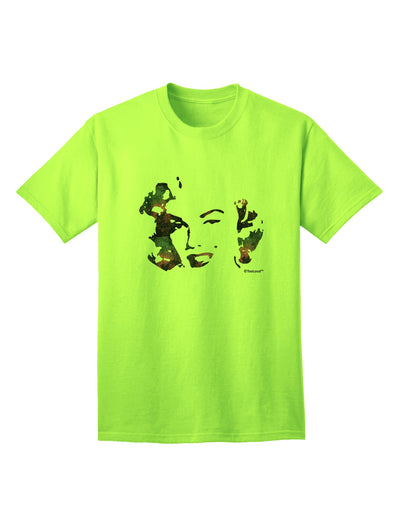 Stylish and Inspiring Marilyn Monroe Galaxy Design Adult T-Shirt by TooLoud-Mens T-shirts-TooLoud-Neon-Green-Small-Davson Sales