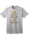 Stylish and Playful Adult T-Shirt - Indulge in Candy-Mens T-shirts-TooLoud-Ash-Gray-Small-Davson Sales