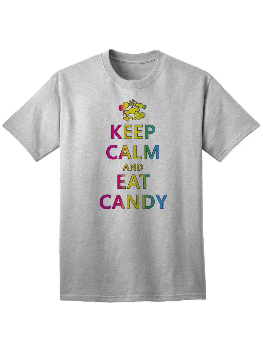 Stylish and Playful Adult T-Shirt - Indulge in Candy-Mens T-shirts-TooLoud-White-Small-Davson Sales