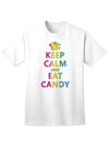 Stylish and Playful Adult T-Shirt - Indulge in Candy-Mens T-shirts-TooLoud-White-Small-Davson Sales