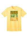 Stylish and Playful Adult T-Shirt - Let's Get Ready To Stumble by TooLoud-Mens T-shirts-TooLoud-Yellow-Small-Davson Sales