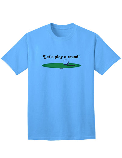 Stylish and Playful Adult T-Shirt for Casual Wear-Mens T-shirts-TooLoud-Aquatic-Blue-Small-Davson Sales