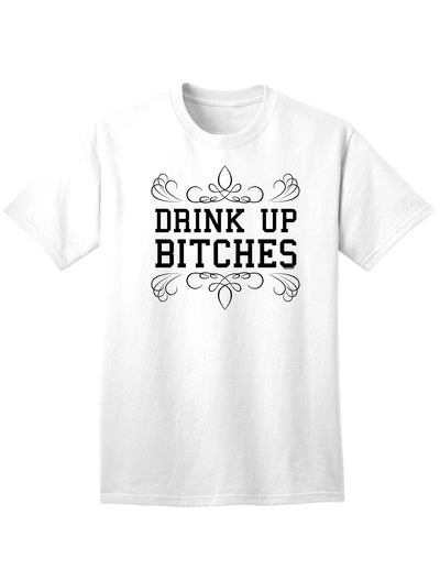 Stylish and Playful Adult T-Shirt for Drinking Enthusiasts-Mens T-shirts-TooLoud-White-Small-Davson Sales