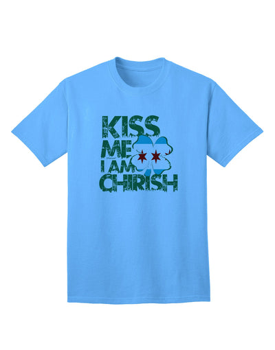 Stylish and Playful Chirish Adult T-Shirt by TooLoud-Mens T-shirts-TooLoud-Aquatic-Blue-Small-Davson Sales