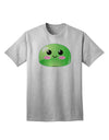 Stylish and Playful Green Adult T-Shirt featuring a Cute RPG Slime by TooLoud-Mens T-shirts-TooLoud-AshGray-Small-Davson Sales