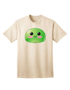 Stylish and Playful Green Adult T-Shirt featuring a Cute RPG Slime by TooLoud-Mens T-shirts-TooLoud-Natural-Small-Davson Sales