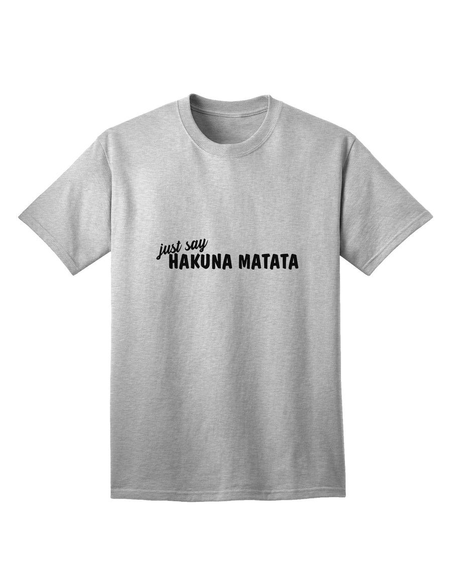 Stylish and Playful Hakuna Matata Adult T-Shirt by TooLoud-Mens T-shirts-TooLoud-White-Small-Davson Sales
