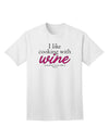 Stylish and Sophisticated: Enhance Your Culinary Experience with the Exquisite I Like Cooking With Wine Adult T-Shirt by TooLoud-Mens T-shirts-TooLoud-White-Small-Davson Sales