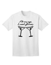 Stylish and Sophisticated: Martini Adult T-Shirt by TooLoud for the Discerning Shopper-Mens T-shirts-TooLoud-White-Small-Davson Sales