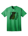 Stylish and Sophisticated Owl of Athena Adult T-Shirt by TooLoud-Mens T-shirts-TooLoud-Kelly-Green-Small-Davson Sales