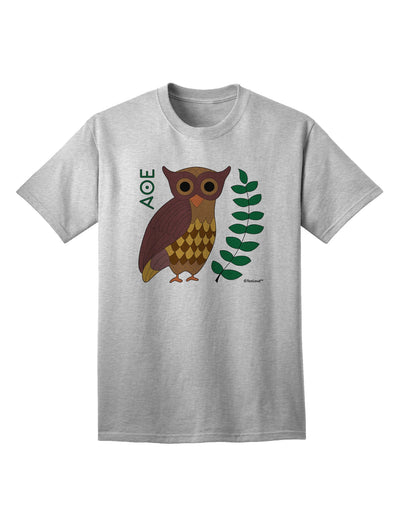 Stylish and Sophisticated Owl of Athena Adult T-Shirt by TooLoud-Mens T-shirts-TooLoud-AshGray-Small-Davson Sales