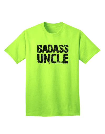 Stylish and Trendy Adult T-Shirt - Badass Uncle Collection by TooLoud-Mens T-shirts-TooLoud-Neon-Green-Small-Davson Sales