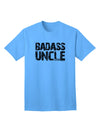 Stylish and Trendy Adult T-Shirt - Badass Uncle Collection by TooLoud-Mens T-shirts-TooLoud-Aquatic-Blue-Small-Davson Sales