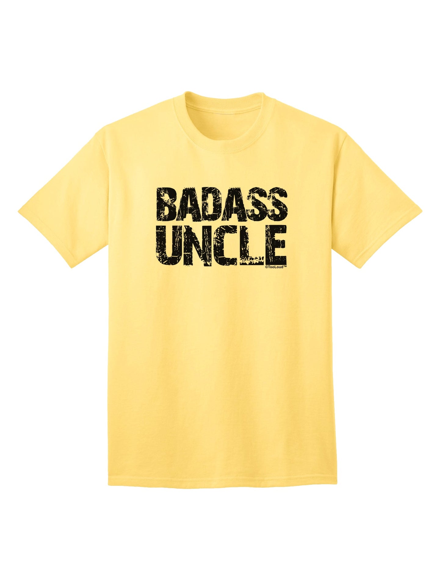 Stylish and Trendy Adult T-Shirt - Badass Uncle Collection by TooLoud-Mens T-shirts-TooLoud-Yellow-Small-Davson Sales
