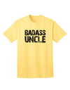 Stylish and Trendy Adult T-Shirt - Badass Uncle Collection by TooLoud-Mens T-shirts-TooLoud-Yellow-Small-Davson Sales