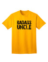 Stylish and Trendy Adult T-Shirt - Badass Uncle Collection by TooLoud-Mens T-shirts-TooLoud-Gold-Small-Davson Sales