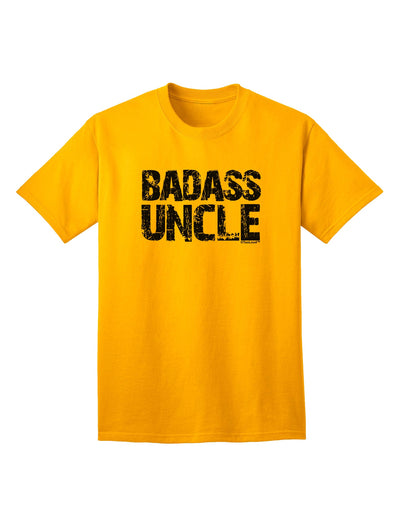 Stylish and Trendy Adult T-Shirt - Badass Uncle Collection by TooLoud-Mens T-shirts-TooLoud-Gold-Small-Davson Sales