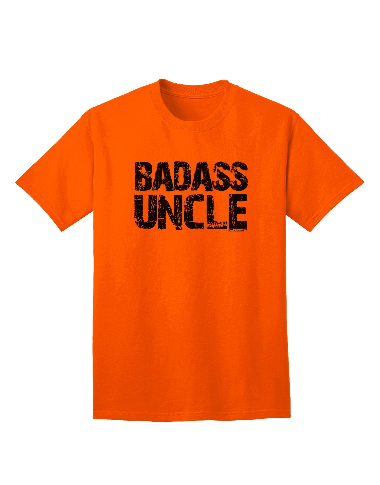 Stylish and Trendy Adult T-Shirt - Badass Uncle Collection by TooLoud-Mens T-shirts-TooLoud-Orange-Small-Davson Sales