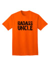 Stylish and Trendy Adult T-Shirt - Badass Uncle Collection by TooLoud-Mens T-shirts-TooLoud-Orange-Small-Davson Sales