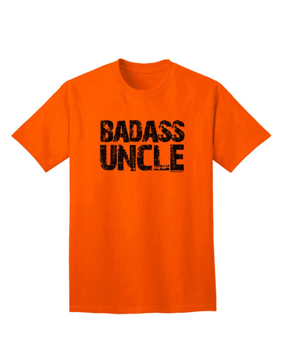 Stylish and Trendy Adult T-Shirt - Badass Uncle Collection by TooLoud-Mens T-shirts-TooLoud-Orange-Small-Davson Sales