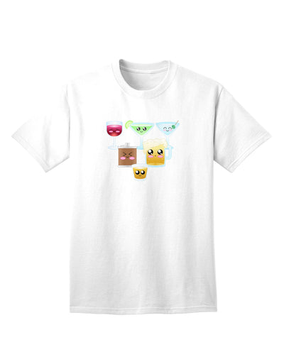 Stylish and Trendy Adult T-Shirt Collection by Cutsie Cartel-Mens T-shirts-TooLoud-White-Small-Davson Sales