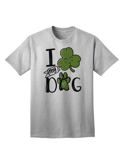 Stylish and Trendy Adult T-Shirt - I Shamrock my Dog-Mens T-shirts-TooLoud-AshGray-Small-Davson Sales