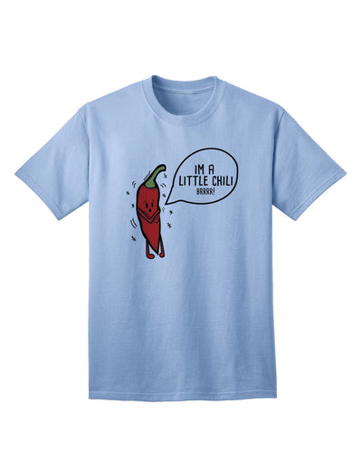 Stylish and Trendy Adult T-Shirt - I'm a Little Chilli-Mens T-shirts-TooLoud-Light-Blue-Small-Davson Sales