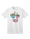 Stylish and Trendy Adult T-Shirt - TooLoud Lovin you Pho Eva-Mens T-shirts-TooLoud-White-Small-Davson Sales